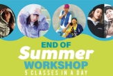 【WS】8/28(sun)1day SUMMER 5 WORKSHOP!!